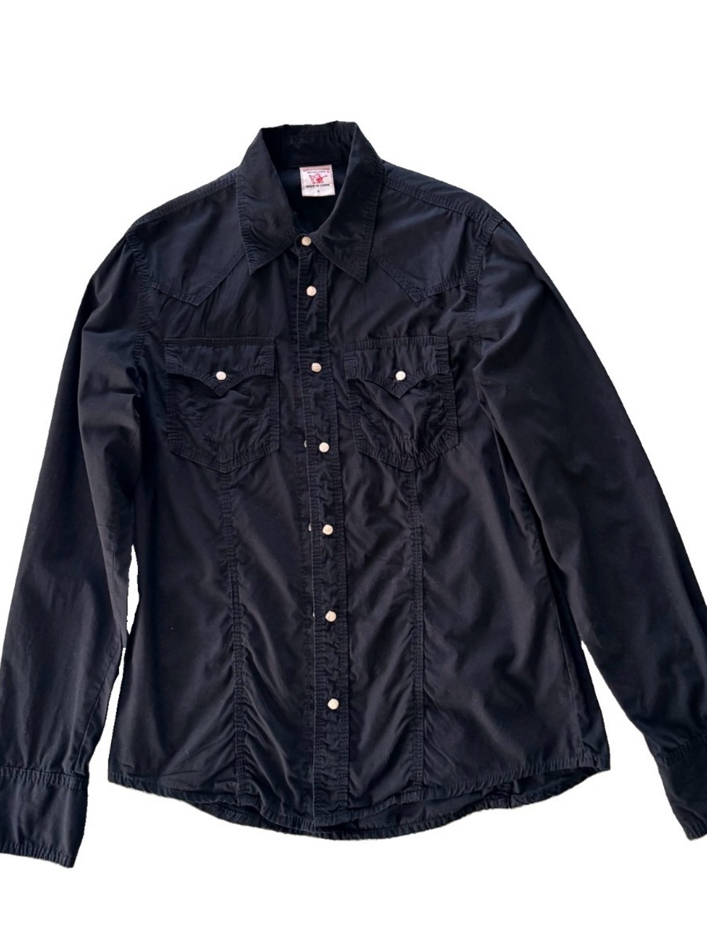 True Religion men’s western black button-up shirt. Size small. Great condition
